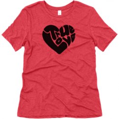 Ladies Relaxed Fit Super Soft Triblend Tee