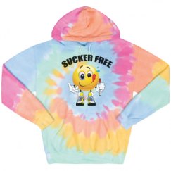 Unisex Tie-Dye Fleece Hoodie