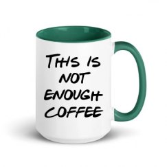 15oz Ceramic Mug with Color Inside