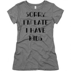 Ladies Slim Fit Super Soft Triblend Tee