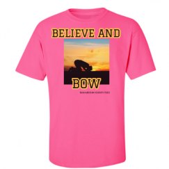 Unisex Ultra Cotton Safety Neon Crewneck Tee