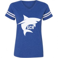 Ladies Relaxed Fit Vintage Sports Tee