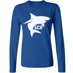 Ladies Relaxed Fit Basic Long Sleeve Tee