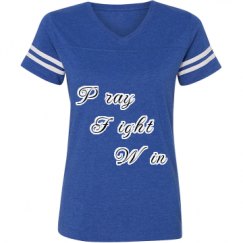 Ladies Relaxed Fit Vintage Sports Tee