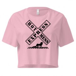 Ladies Festival Cali Crop Top Tee