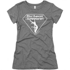 Ladies Slim Fit Super Soft Triblend Tee