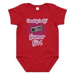 Daddy's Little Gamer Girl Onesy