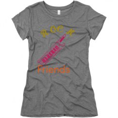 Ladies Slim Fit Super Soft Triblend Tee