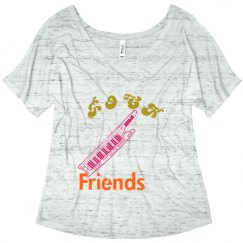 Ladies Flowy Slouchy Tee