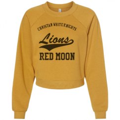 Women's Raglan Pullover Fleece