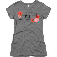 Ladies Slim Fit Super Soft Triblend Tee