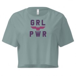 Ladies Festival Cali Crop Top Tee