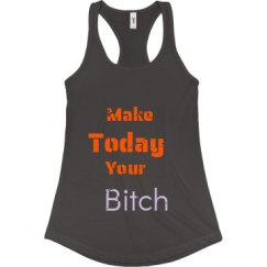 Ladies Slim Fit Racerback Tank Top