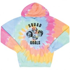 Unisex Tie-Dye Fleece Hoodie