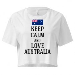 Ladies Festival Cali Crop Top Tee