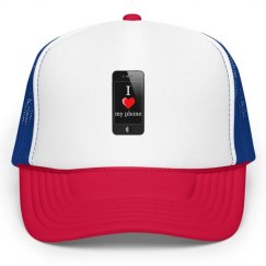 Love My Phone Peak Cap