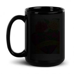 15oz Black Glossy Mug