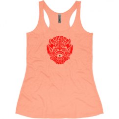 Ladies Slim Fit Super Soft Racerback Triblend Tank