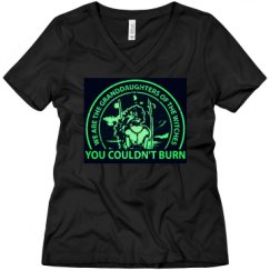 Ladies Relaxed Fit V-Neck Tee