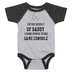 Game Console Raglan Onesy
