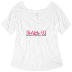 Ladies Flowy Slouchy Tee