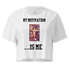 Ladies Festival Cali Crop Top Tee