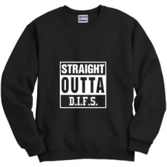 Unisex Film and Foil Crewneck Sweatshirt