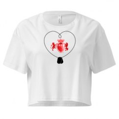 Ladies Festival Cali Crop Top Tee