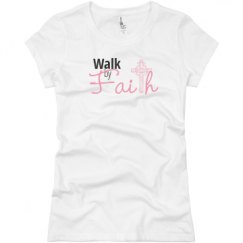 Ladies Slim Fit Basic Promo Jersey Tee