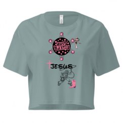 Ladies Festival Cali Crop Top Tee