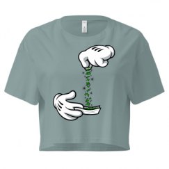 Ladies Festival Cali Crop Top Tee