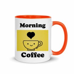 11oz Ceramic Mug with Color Inside
