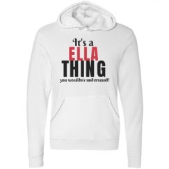 Unisex Fleece Pullover Midweight Hoodie