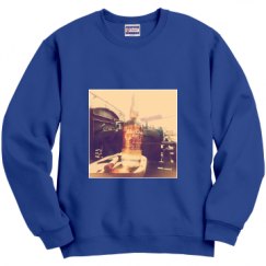 Unisex Film and Foil Crewneck Sweatshirt
