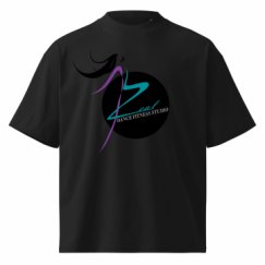 Unisex Organic Oversized High Neck T-Shirt