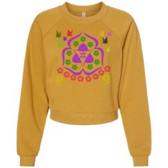 Women's Raglan Pullover Fleece