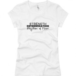 Ladies Slim Fit Basic Promo Jersey Tee