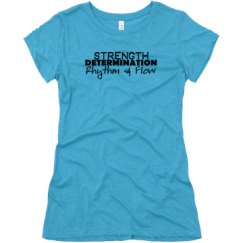 Ladies Slim Fit Super Soft Triblend Tee
