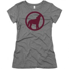 Ladies Slim Fit Super Soft Triblend Tee