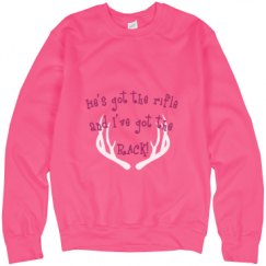Unisex Neon Crewneck Sweatshirt