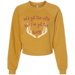Women's Raglan Pullover Fleece