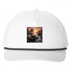 Snapback Five-Panel Rope Hat