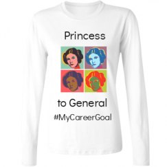 Ladies Relaxed Fit Basic Long Sleeve Tee