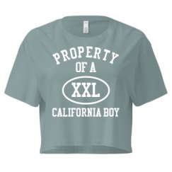 Ladies Festival Cali Crop Top Tee