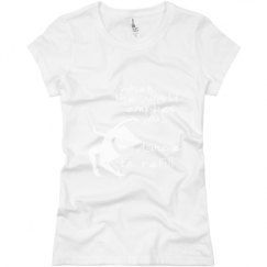 Ladies Slim Fit Basic Promo Jersey Tee