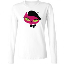 Ladies Relaxed Fit Basic Long Sleeve Tee