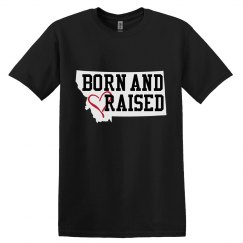 Montana Born and Raised- Black