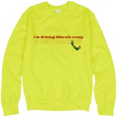 Unisex Neon Crewneck Sweatshirt
