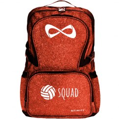 Nfinity Black Sparkle Backpack Bag