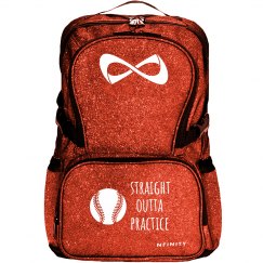 Nfinity Black Sparkle Backpack Bag